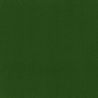 Emerald green leather texture sample, mottled grain, matte finish, Moroso m06 collection, durable upholstery material.